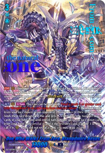 One Who Walks From Zero, Blangdmire Nexus (DZ-BT08/SEC02EN) [DZ-BT08: Knights 0f Rebirth] | Total Play