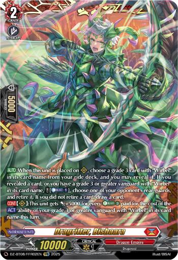 Dragritter, Bishaara (DZ-BT08/FFR03EN) [DZ-BT08: Knights 0f Rebirth] | Total Play