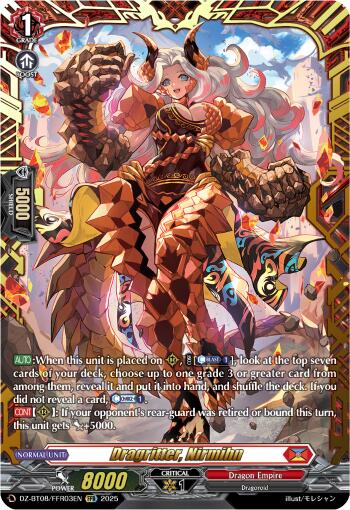 Dragritter, Nirmin (DZ-BT08/FFR02EN) [DZ-BT08: Knights 0f Rebirth] | Total Play