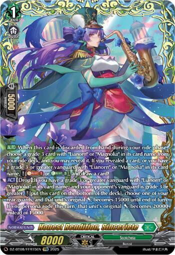 Sincere Dedication, Sinceritie (DZ-BT08/FFR15EN) [DZ-BT08: Knights 0f Rebirth] | Total Play