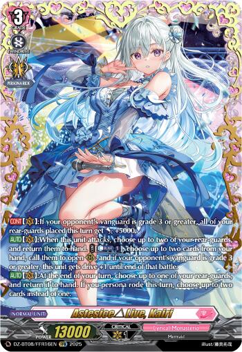 AstesiceLive, Kairi (DZ-BT08/FFR16EN) [DZ-BT08: Knights 0f Rebirth] | Total Play
