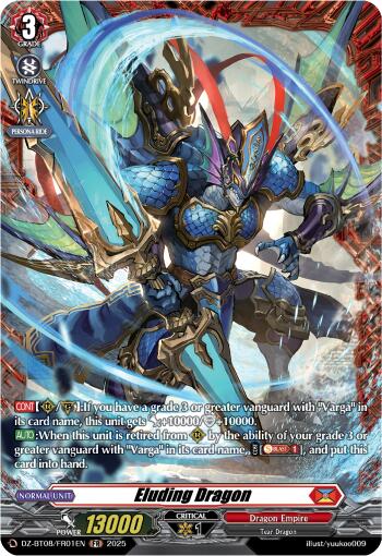 Eluding Dragon (DZ-BT08/FR01EN) [DZ-BT08: Knights 0f Rebirth] | Total Play