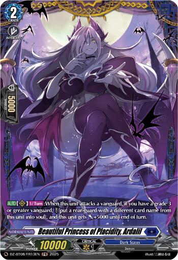Beautiful Princess of Placidity, Ardalil (DZ-BT08/FR13EN) [DZ-BT08: Knights 0f Rebirth] | Total Play