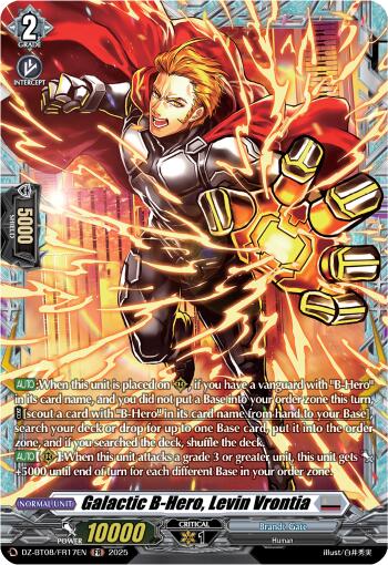 Galatic B Hero, Levin Vrontia (DZ-BT08/FR17EN) [DZ-BT08: Knights 0f Rebirth] | Total Play