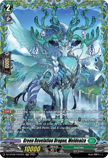 Jade Dragon, Meldeaiza (DZ-BT08/FR33EN) [Knights 0f Rebirth] | Total Play