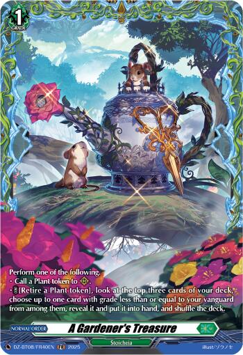 A Gardener's Treasure (DZ-BT08/FR40EN) [DZ-BT08: Knights 0f Rebirth] | Total Play