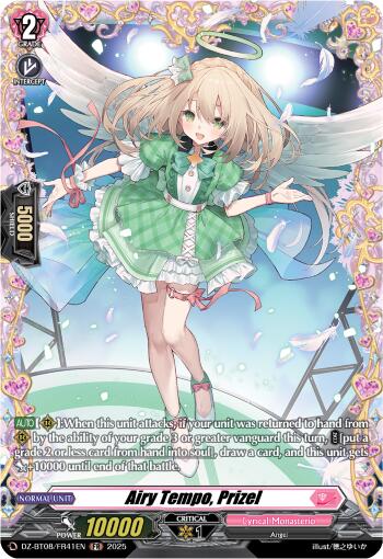 Airy Tempo, Prizel (DZ-BT08/FR41EN) [DZ-BT08: Knights 0f Rebirth] | Total Play