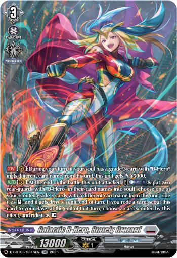 Galatic B-Hero, Stately Crozard (DZ-BT08/SR15EN) [DZ-BT08: Knights 0f Rebirth] | Total Play