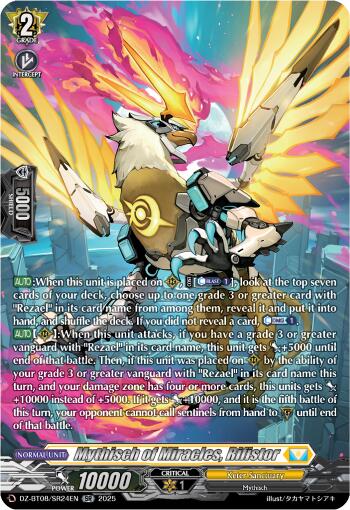 Mythisch of Miracles, Rifistor (DZ-BT08/SR24EN) [DZ-BT08: Knights 0f Rebirth] | Total Play