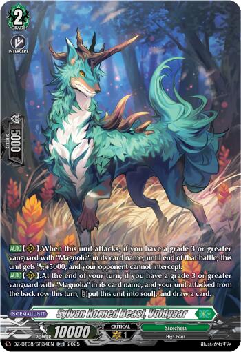 Sylvan Horned Beast, Voljaar (DZ-BT08/SR34EN) [DZ-BT08: Knights 0f Rebirth] | Total Play