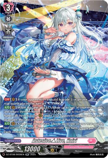 AstesiceLive, Kairi (DZ-BT08/SR36EN) [DZ-BT08: Knights 0f Rebirth] | Total Play