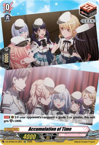 Accumulation of Time (DZ-BT08/EX18EN) [DZ-BT08: Knights 0f Rebirth] | Total Play