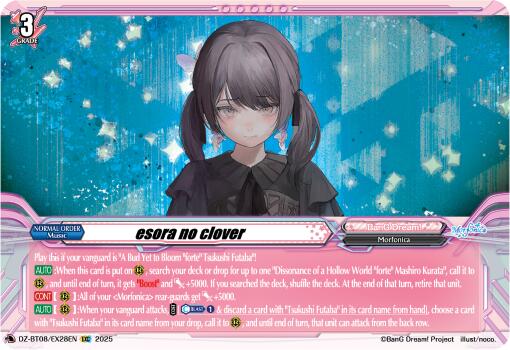 esora no clover (DZ-BT08/EX28EN) [DZ-BT08: Knights 0f Rebirth] | Total Play