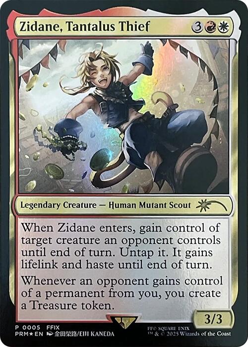 Zidane, Tantalus Thief [Wizards Play Network 2025] | Total Play
