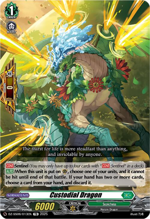 Custodial Dragon (DZ-SS06/013EN) [DZ-SS06: Master Deckset -Urara Haneyama-] | Total Play
