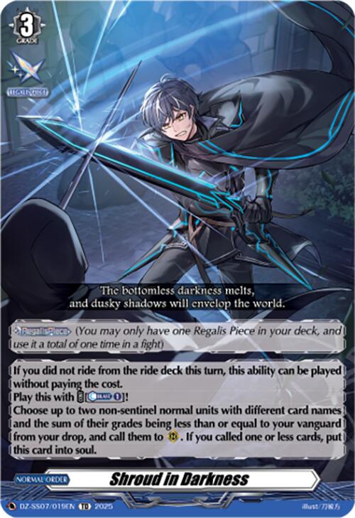 Shroud in Darkness (DZ-SS07/019EN) [DZ-SS07: Master Deckset -Michiru Hazama-] | Total Play
