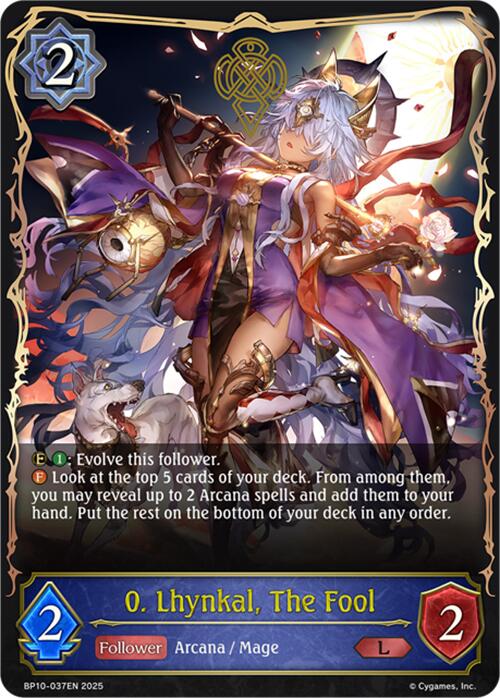 0. Lhynkal, The Fool (BP10-037EN) [Gods of the Arcana] | Total Play
