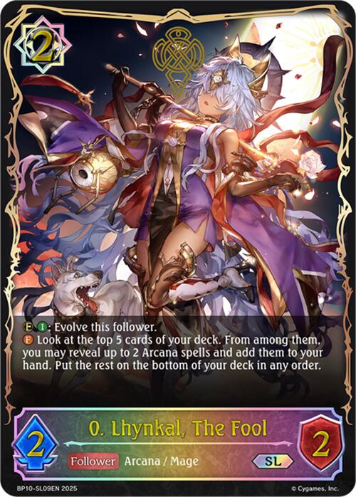 0. Lhynkal, The Fool (SL) (BP10-SL09EN) [Gods of the Arcana] | Total Play