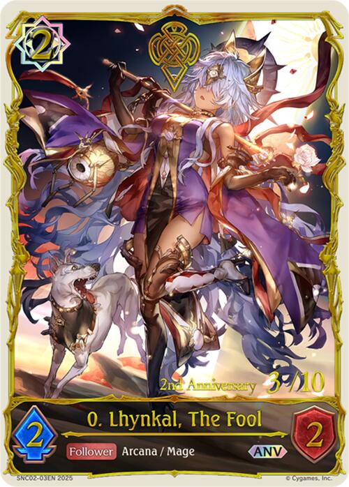 0. Lhynkal, The Fool (ANV) (SNC02-03EN) [Gods of the Arcana] | Total Play