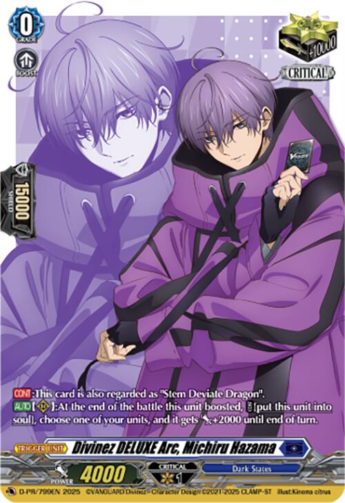 Divinez DELUXE Arc, Michiru Hazama (D-PR/799EN) [D Promo Cards] | Total Play