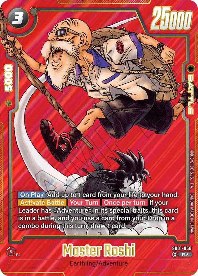 Master Roshi (Alternate Art) [Manga Booster 01] | Total Play