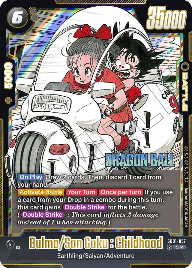 Bulma/Son Goku : Childhood [Manga Booster 01] | Total Play