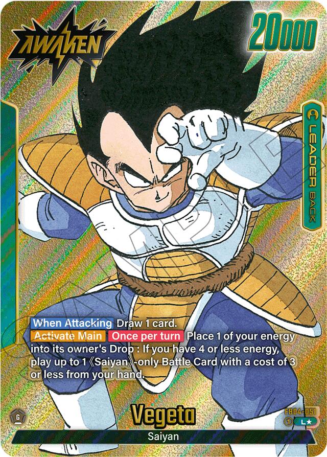Vegeta (FB04-051) (Gold) [Manga Booster 01] | Total Play