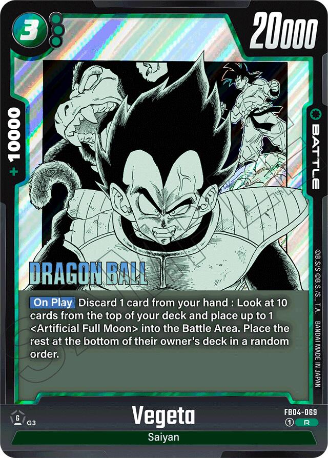 Vegeta (FB04-069) [Manga Booster 01] | Total Play