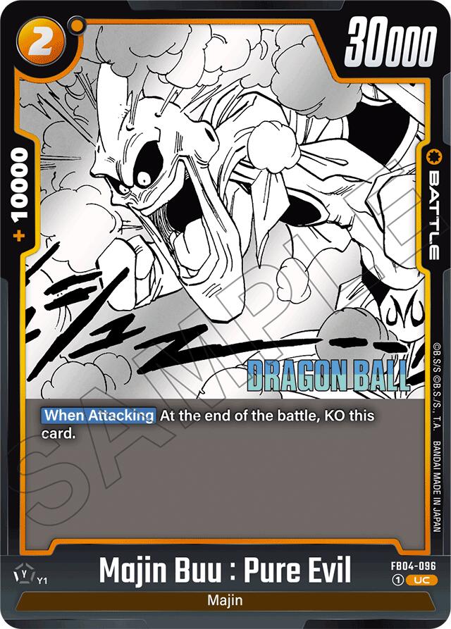 Majin Buu : Pure Evil (FB04-096) [Manga Booster 01] | Total Play
