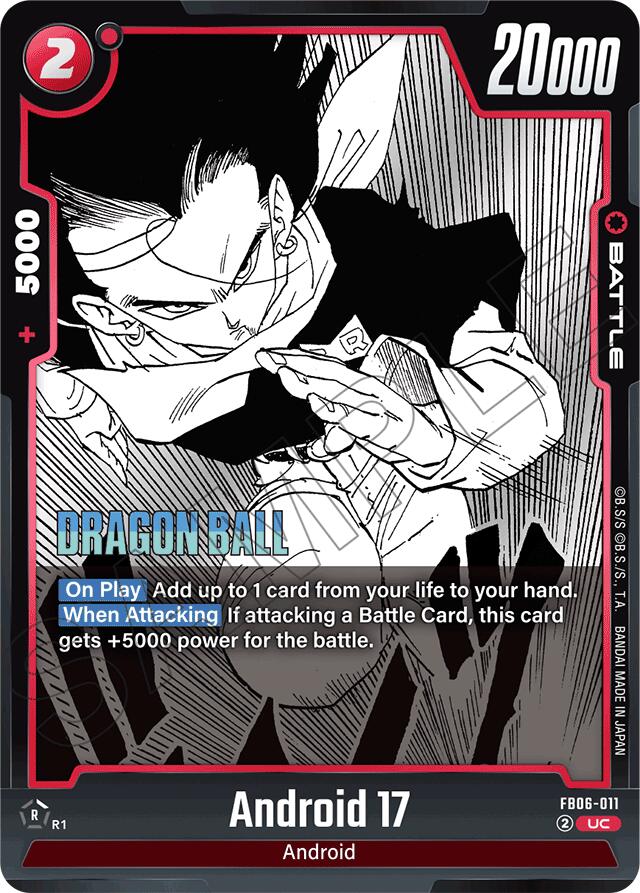 Android 17 (FB06-011) [Manga Booster 01] | Total Play