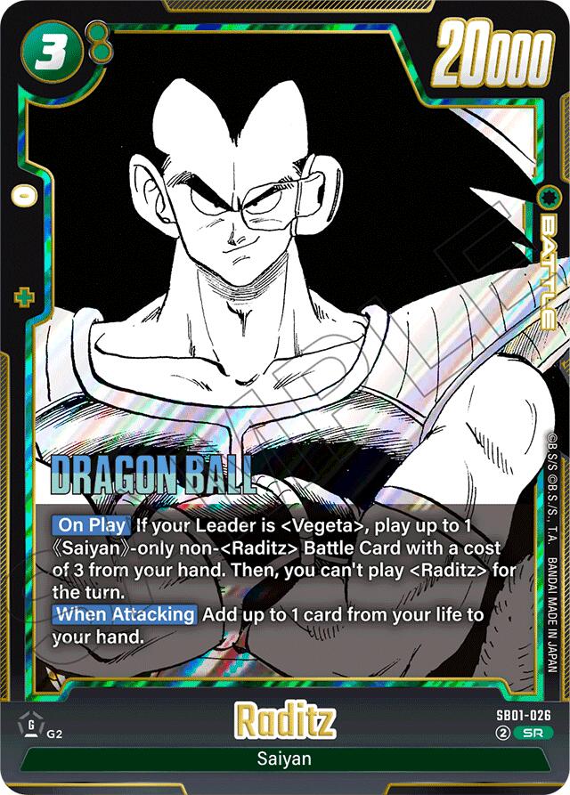 Vegeta (SB01-026) [Manga Booster 01] | Total Play