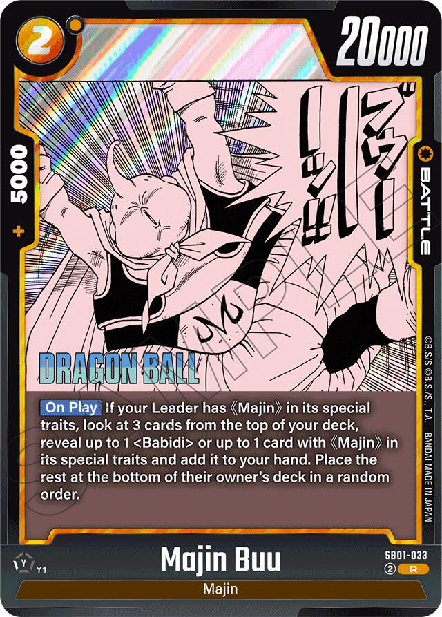 Majin Buu [Manga Booster 01] | Total Play