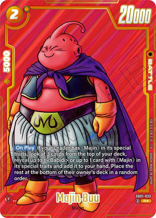 Majin Buu (Alternate Art) [Manga Booster 01] | Total Play