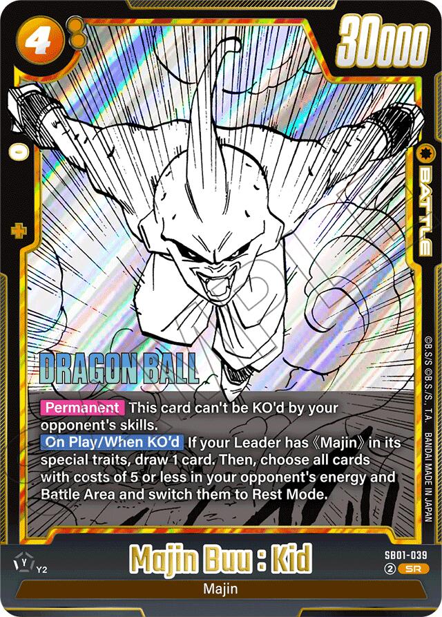 Majin Buu : Kid (SB01-039) [Manga Booster 01] | Total Play