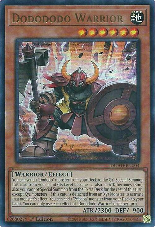 Dodododo Warrior [DUAD-EN004] Ultra Rare | Total Play