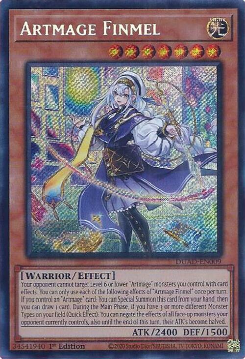 Artmage Finmel [DUAD-EN009] Secret Rare | Total Play