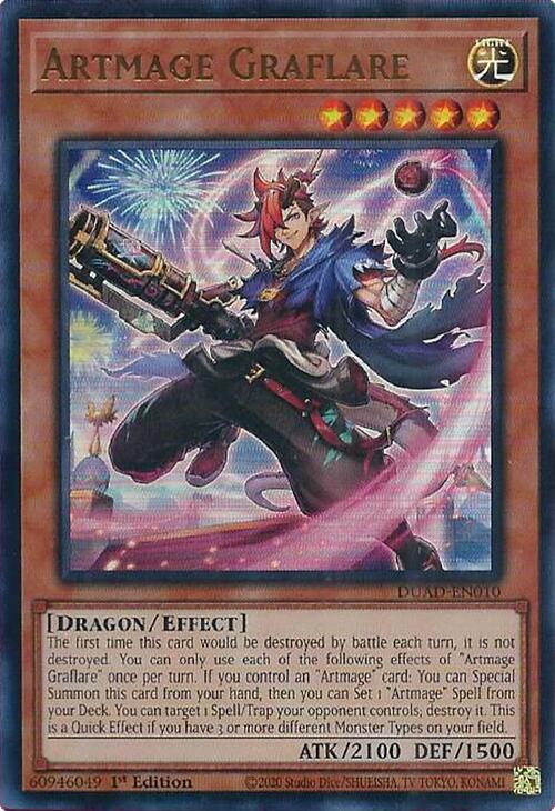 Artmage Graflare [DUAD-EN010] Ultra Rare | Total Play