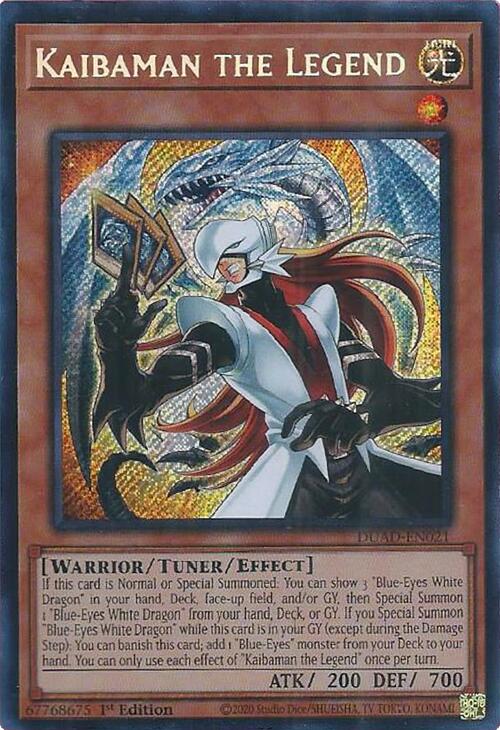 Kaibaman the Legend [DUAD-EN021] Secret Rare | Total Play