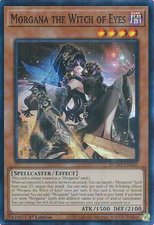 Morgana the Witch of Eyes [DUAD-EN026] Super Rare | Total Play