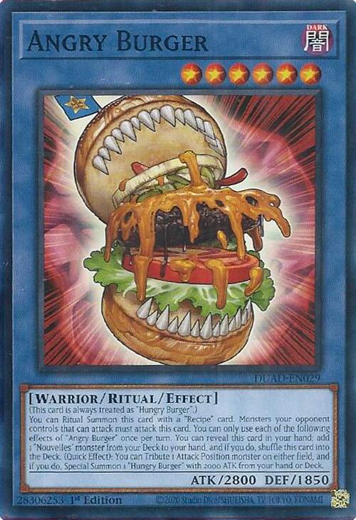 Angry Burger [DUAD-EN029] Common | Total Play