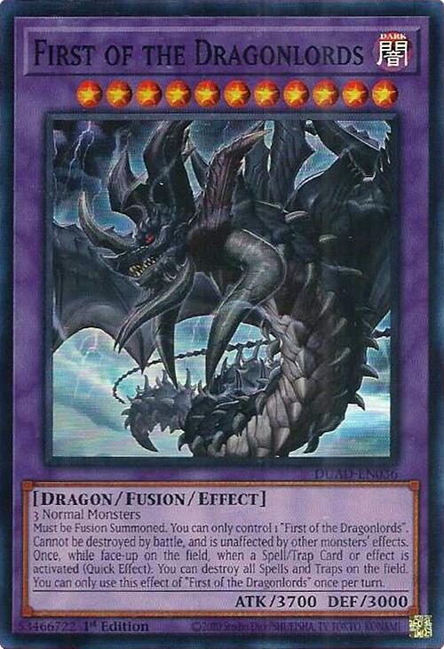 First of the Dragonlords [DUAD-EN036] Super Rare | Total Play