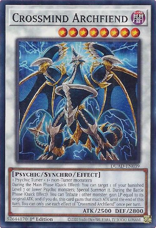 Crossmind Archfiend [DUAD-EN039] Common | Total Play