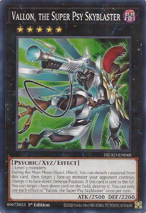 Vallon, the Super Psy Skyblaster [DUAD-EN048] Common | Total Play