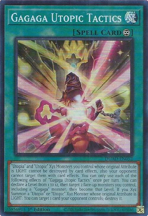 Gagaga Utopic Tactics [DUAD-EN052] Super Rare | Total Play
