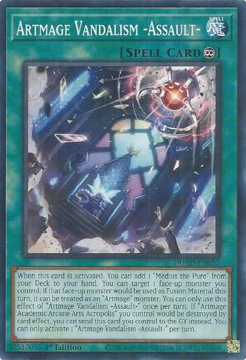 Artmage Vandalism -Assault- [DUAD-EN057] Common | Total Play