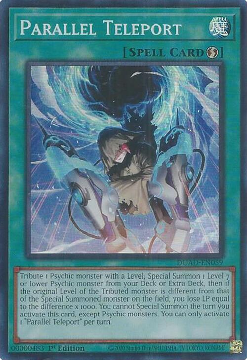 Parallel Teleport [DUAD-EN059] Super Rare | Total Play