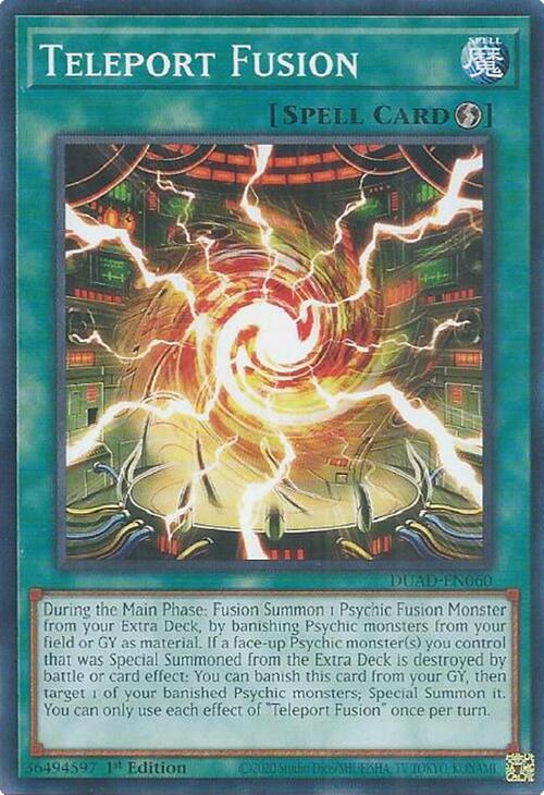 Teleport Fusion [DUAD-EN060] Common | Total Play