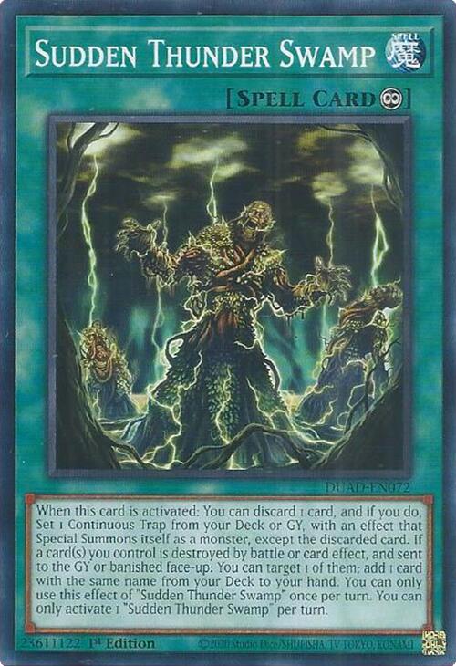 Sudden Thunder Swamp [DUAD-EN072] Common | Total Play