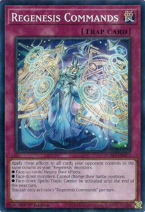 Regenesis Commands [DUAD-EN077] Common | Total Play