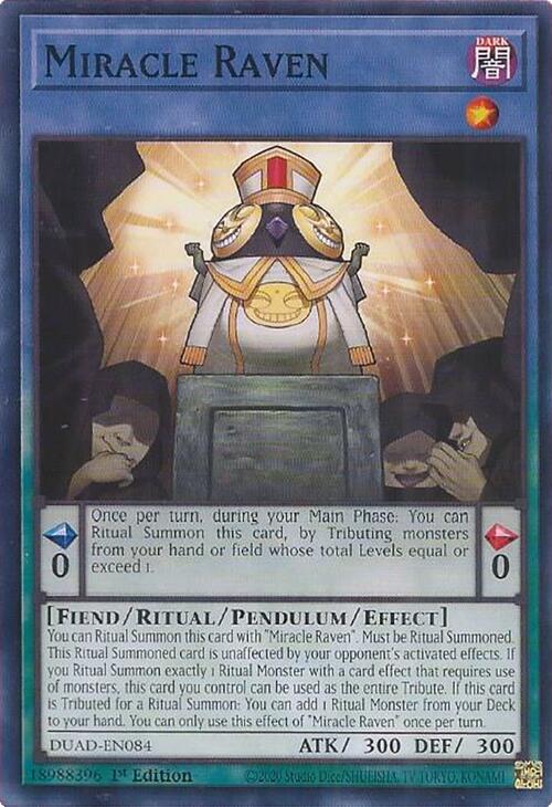 Miracle Raven [DUAD-EN084] Common | Total Play